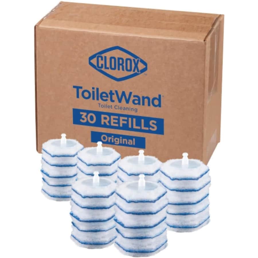 Clorox ToiletWand Disinfecting Refills 30-Pack: $15 via Sub. & Save Clorox ToiletWand Disinfecting Refills 30-Pack: $15 via Sub. & Save