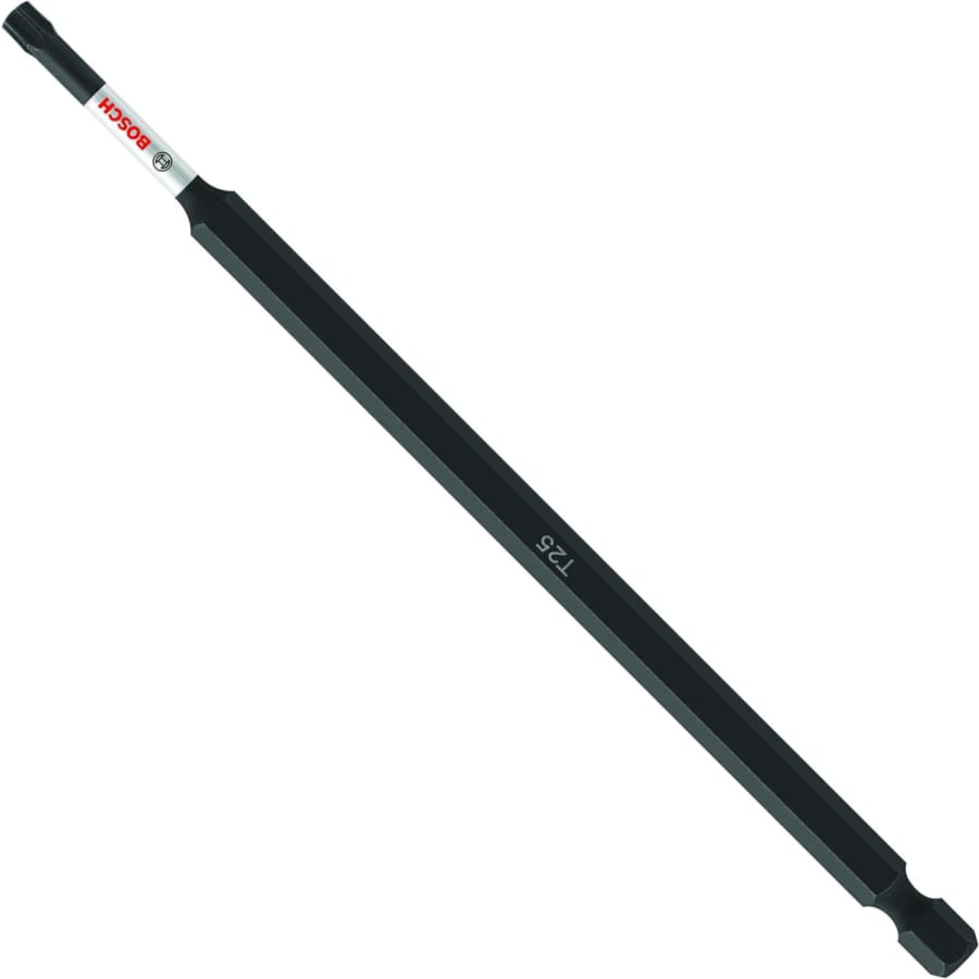 Bosch 6" Torx #25 Impact Tough Screwdriving Power Bits 10-Pack: $12 Bosch 6" Torx #25 Impact Tough Screwdriving Power Bits 10-Pack: $12