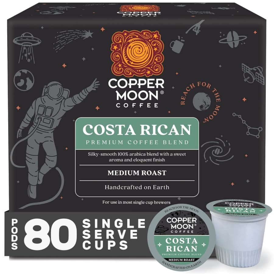 Copper Moon Single Serve Coffee Pods 80ct: $19 Copper Moon Single Serve Coffee Pods 80ct: $19