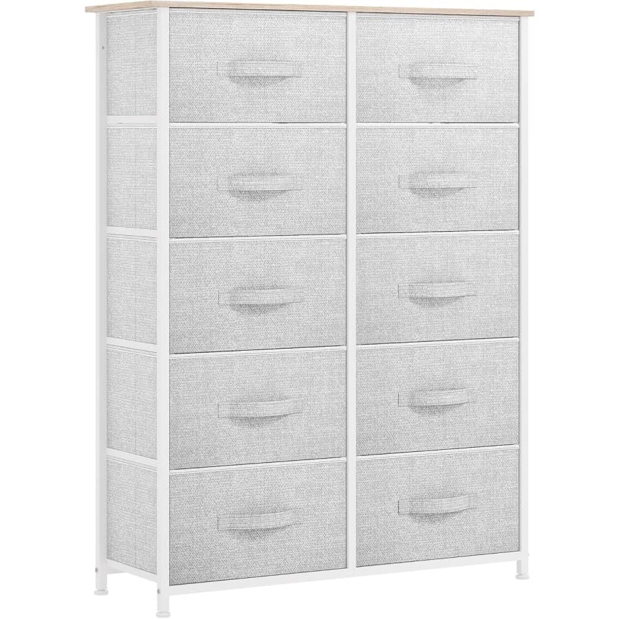 Yitahome 10-Drawer Dresser: $35