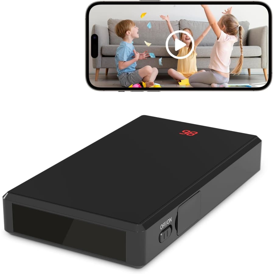 Portable Hidden Camera Power Bank with 1080P Night Vision: $39.99