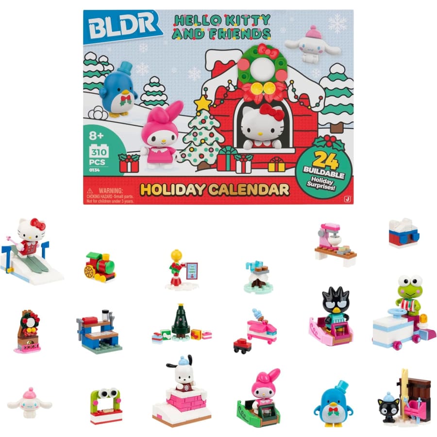 Hello Kitty and Friends 2025 Advent Calendar Building Set: $24