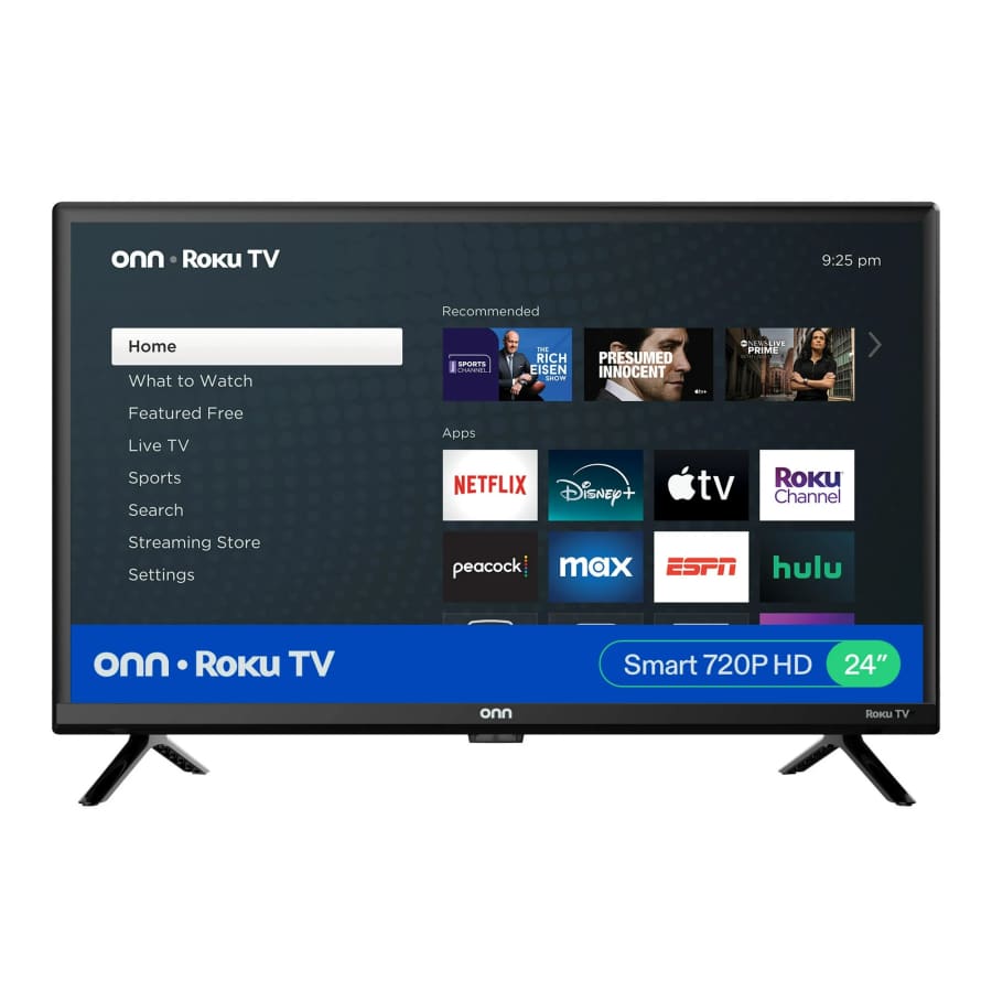 Onn 100012590 24" 720p LED Smart TV: $74