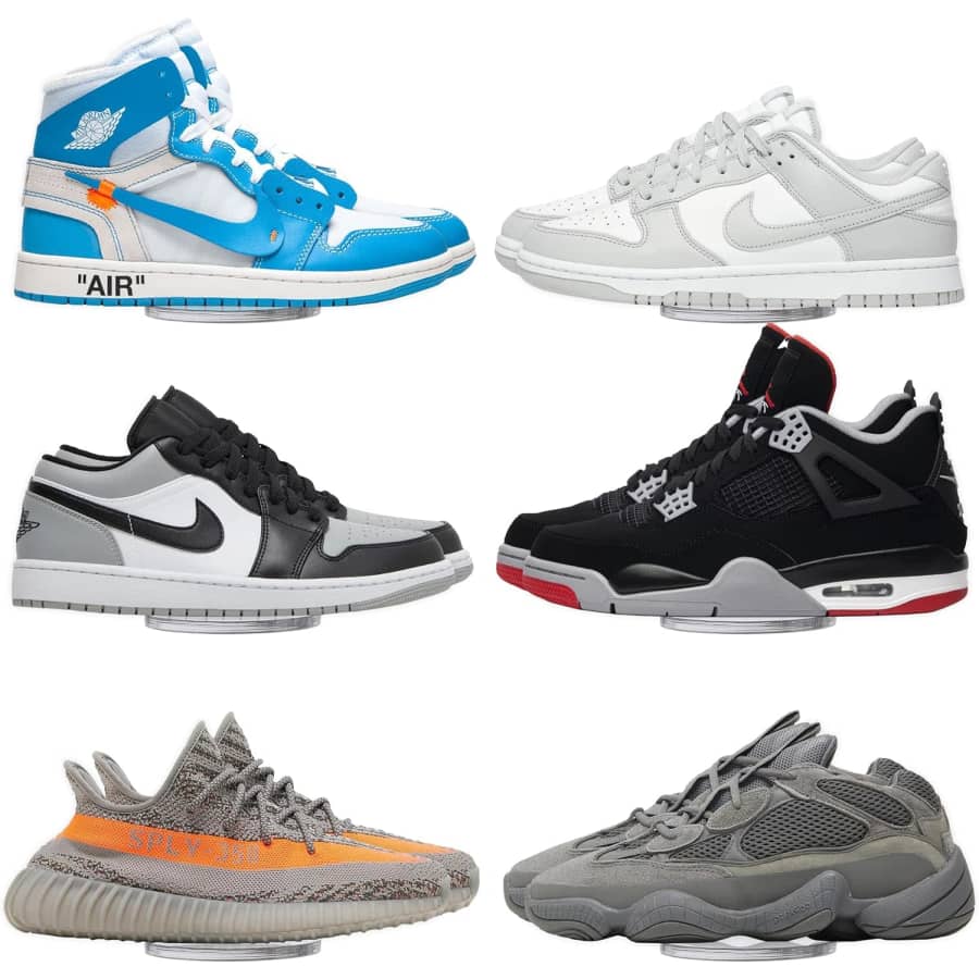 Floating Shoe Display 6-Pack: $7.74