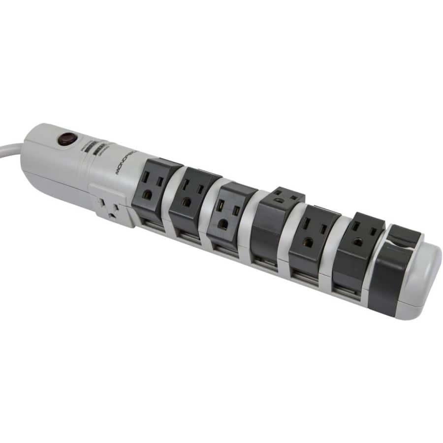 Monoprice 8-Outlet Rotating Surge Strip: $21 Monoprice 8-Outlet Rotating Surge Strip: $21