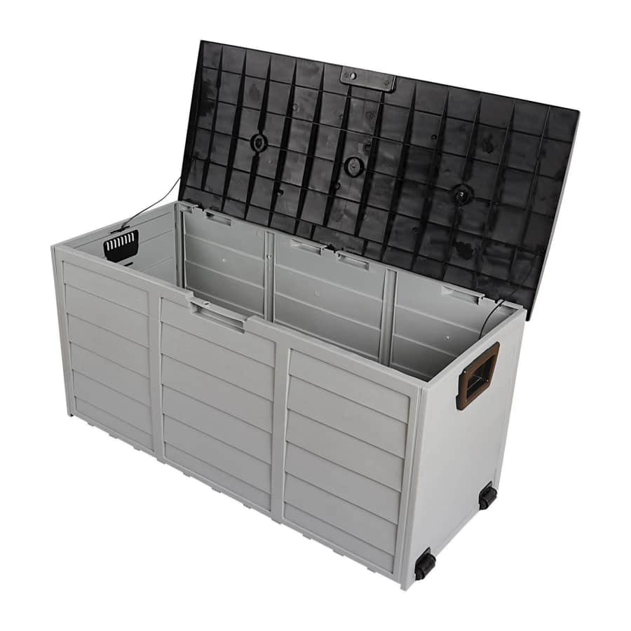 75-Gallon All-Weather Deck Box: $53