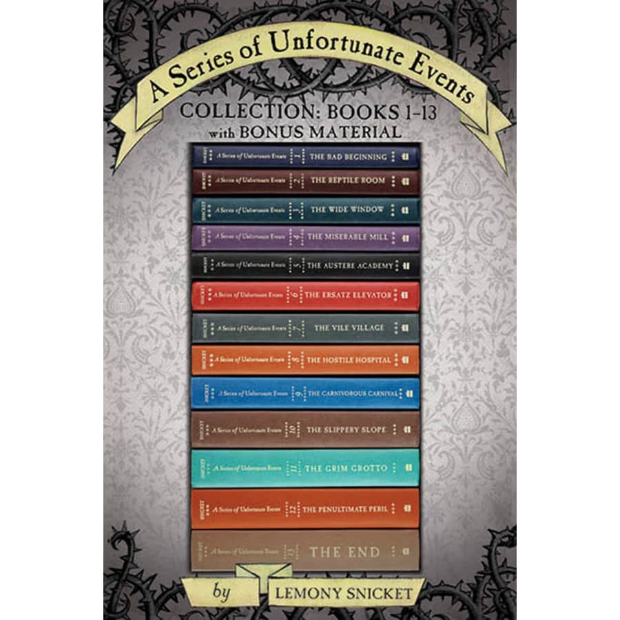 A Series of Unfortunate Events Complete Collection Kindle eBook: $4