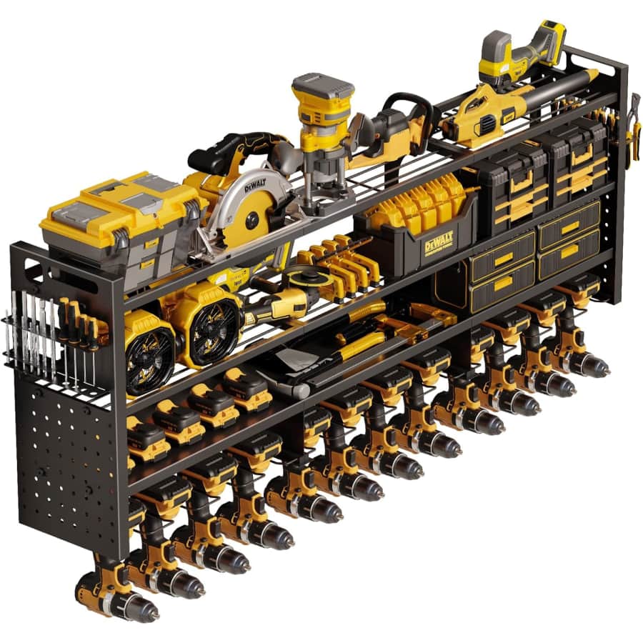 49'' 4-Tier Power Tool Organizer: $52 49'' 4-Tier Power Tool Organizer: $52