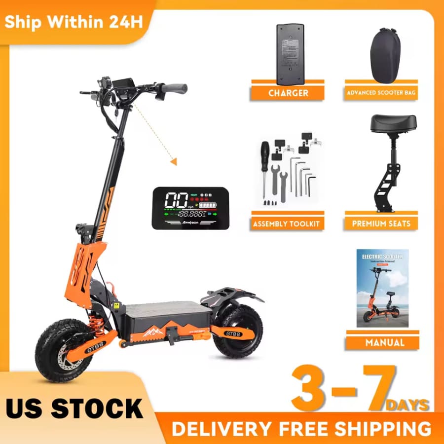 Arwibon 5600W Dual-Motor Electric Scooter: $517.66 Arwibon 5600W Dual-Motor Electric Scooter: $517.66