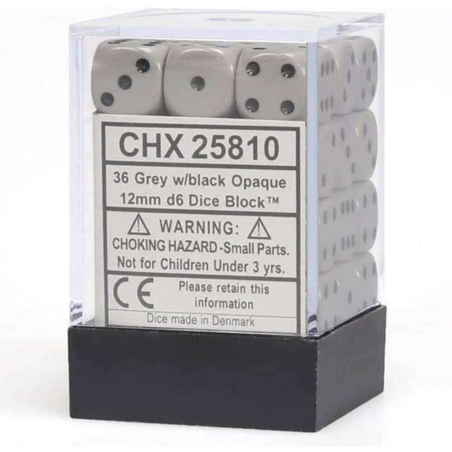 Chessex 36-Piece D6 Dice Set: $5.24 Chessex 36-Piece D6 Dice Set: $5.24