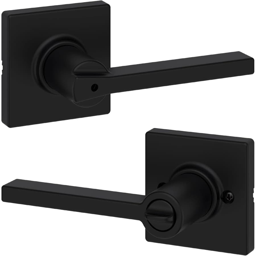 Kwikset Casey Interior Privacy Door Handle with Lock: $17
