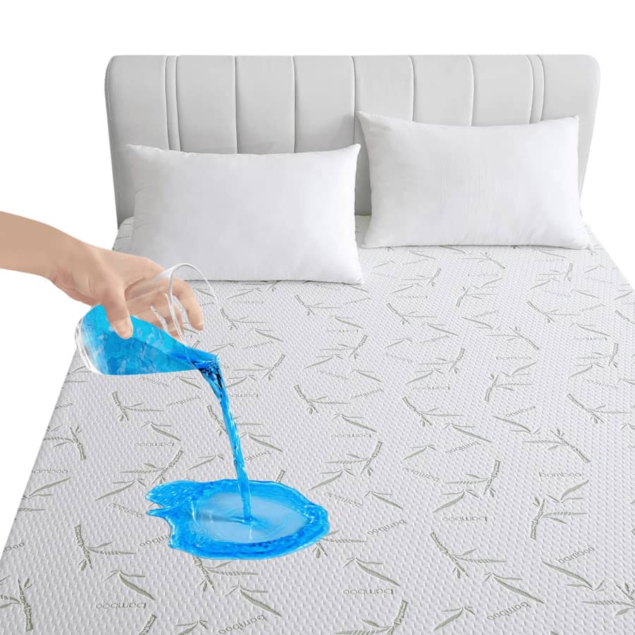 100% Waterproof Mattress Protector: $16.99