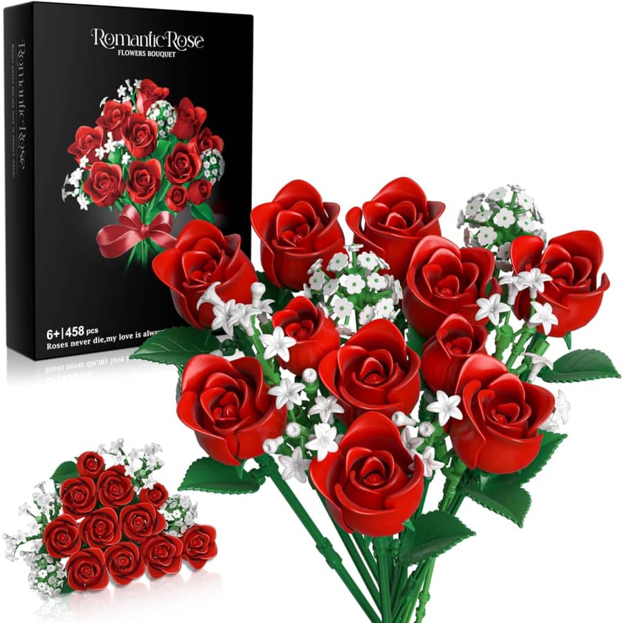 Red Rose Flowers Building Set: $19.99 Red Rose Flowers Building Set: $19.99