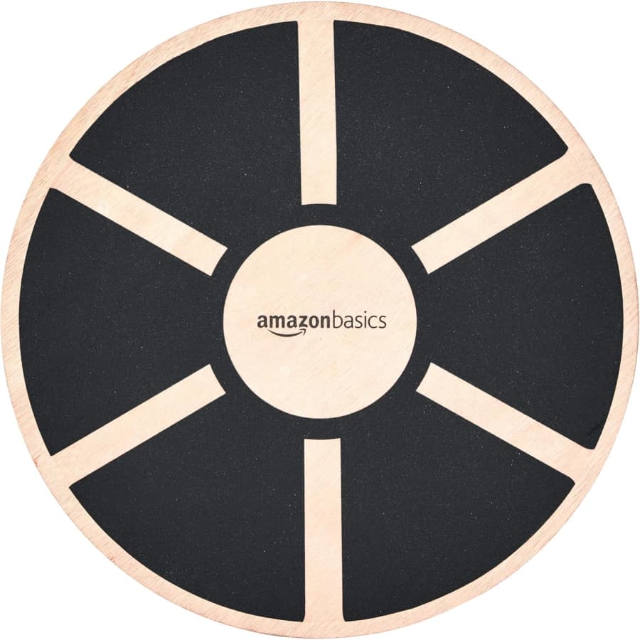 Amazon Basics Wood Wobble Balance Trainer Board: $15 w/ Prime Amazon Basics Wood Wobble Balance Trainer Board: $15 w/ Prime