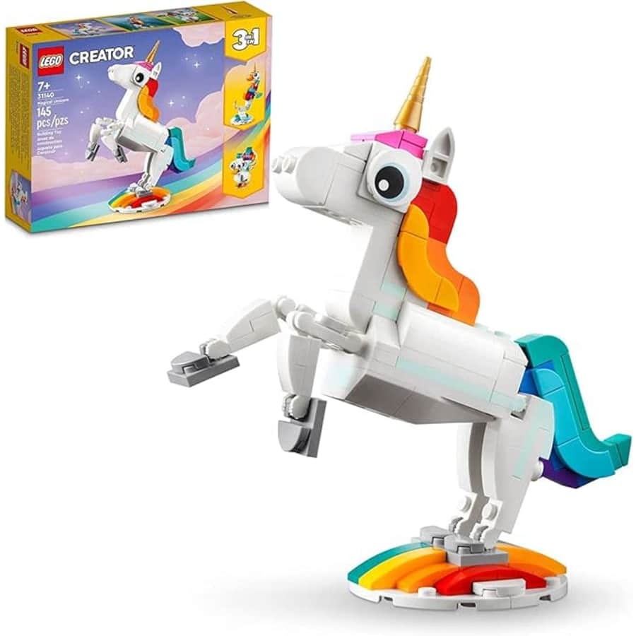 LEGO 3-in-1 Magical Unicorn: $7.99