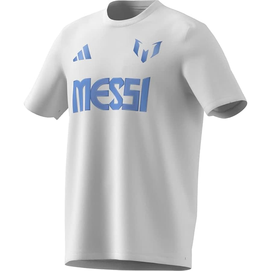 adidas Men's Messi Wordmark Short Sleeve T-Shirt: From $14