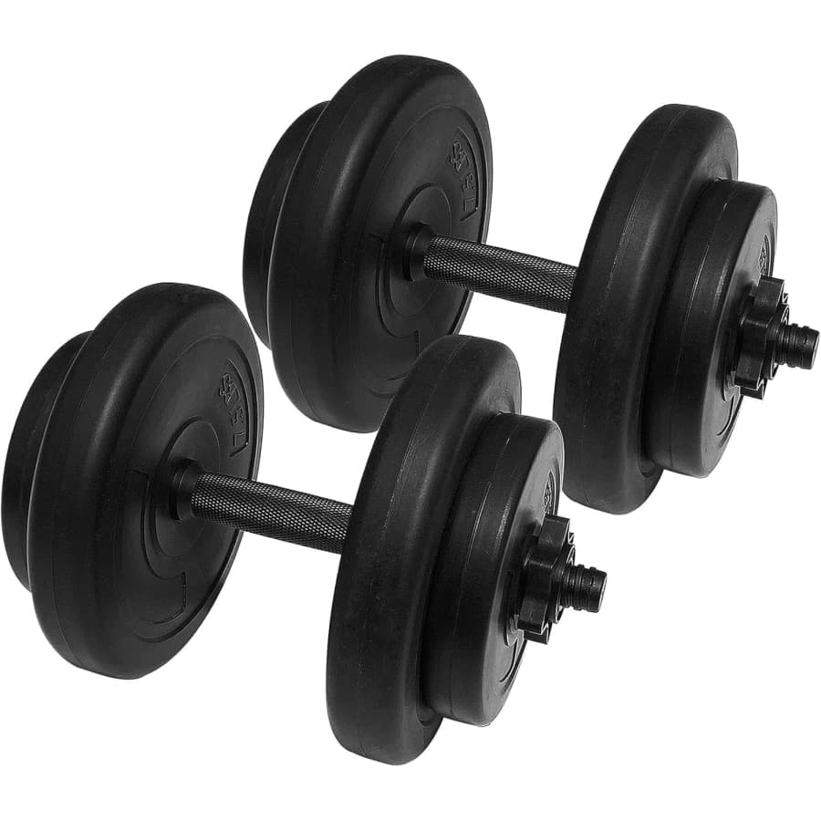 Fitvids 40-lb. Adjustable Dumbbell Set: $20
