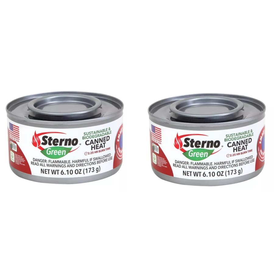 Sterno Fuel Can 2-Pack: $6