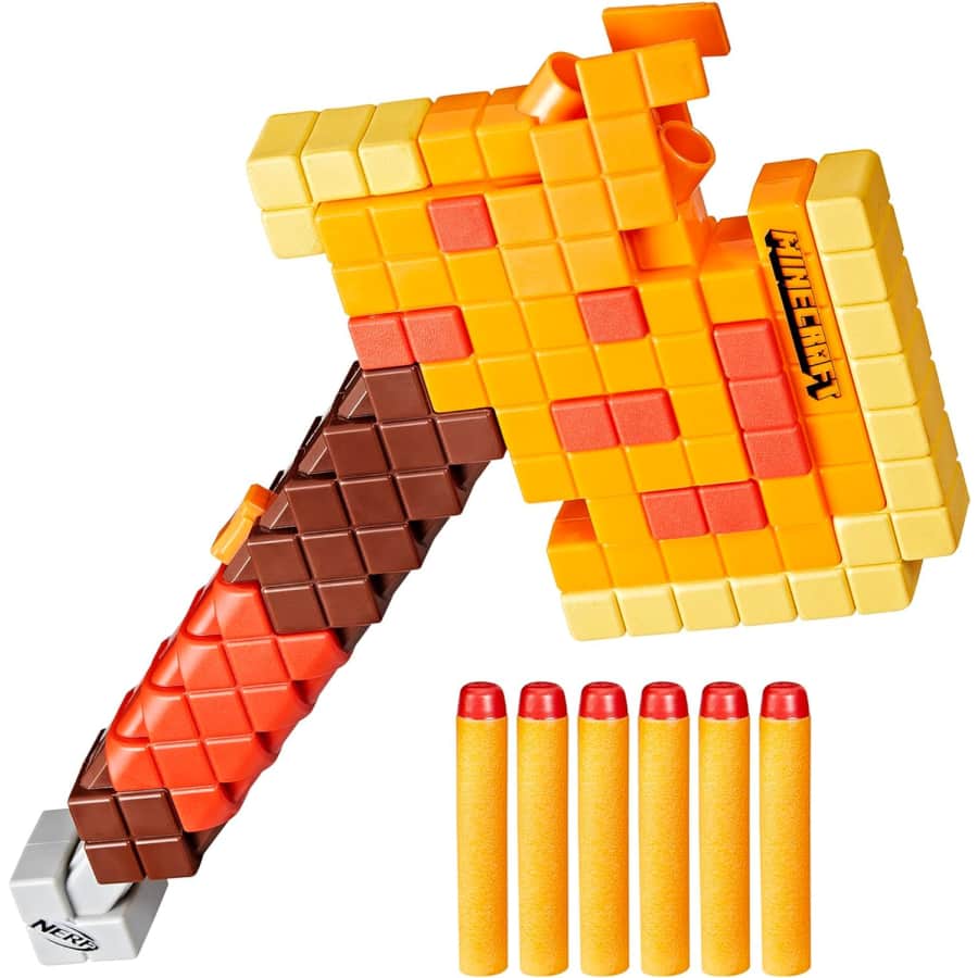 Nerf Minecraft Firebrand Dart Blasting Axe: $11.24 Nerf Minecraft Firebrand Dart Blasting Axe: $11.24