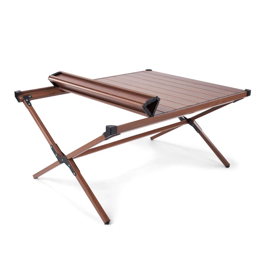 Ozark Trail Aluminum Roll-Top Camping Table: $33.66 Ozark Trail Aluminum Roll-Top Camping Table: $33.66