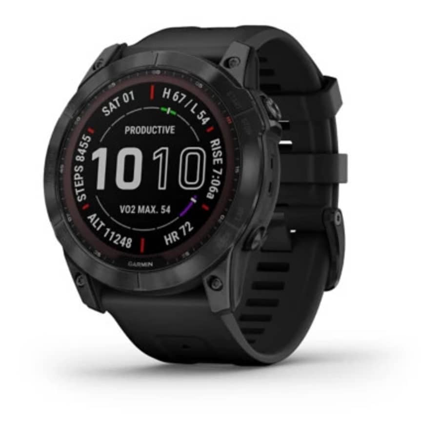 Garmin Fenix 7X Sapphire Solar GPS Smartwatch: $500 Garmin Fenix 7X Sapphire Solar GPS Smartwatch: $500