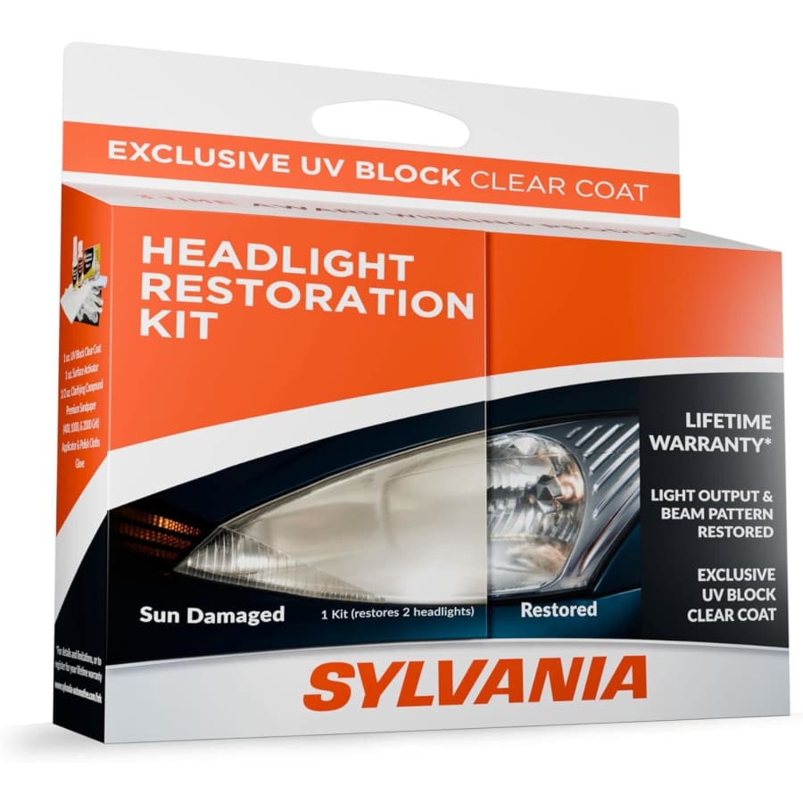 Sylvania Headlight Restoration Kit: $22.75