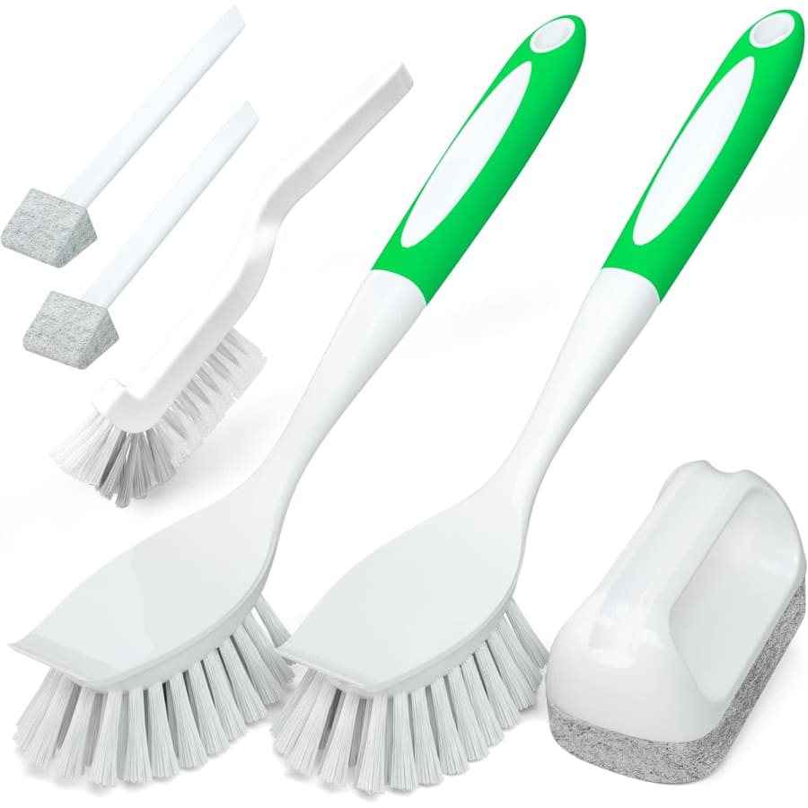 Holikme 6-Piece Kitchen Cleaning Brush Set: $7.95 Holikme 6-Piece Kitchen Cleaning Brush Set: $7.95