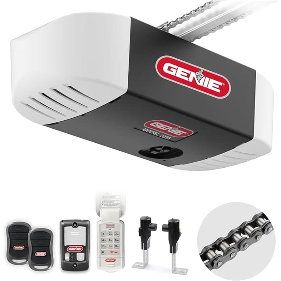 Genie Chain Drive 550 Garage Door Opener: $167 Genie Chain Drive 550 Garage Door Opener: $167