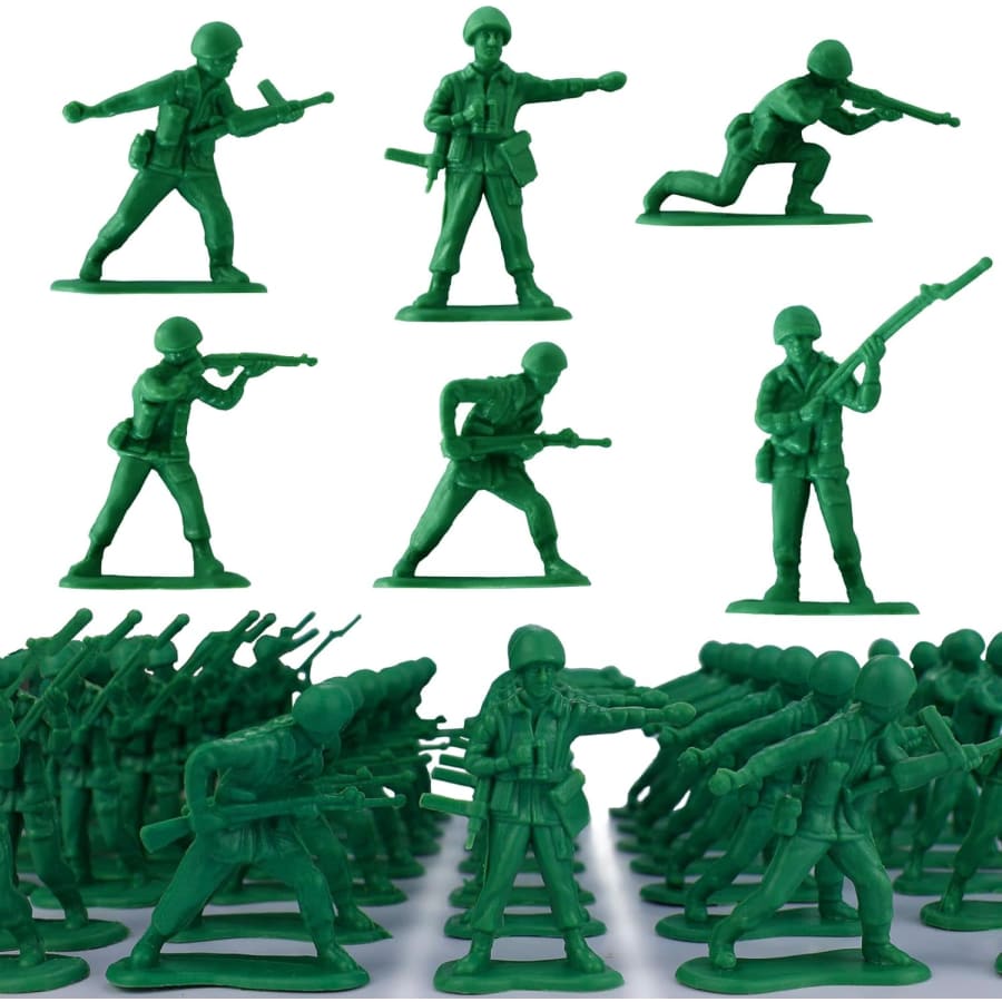 Green Army Men 50-Pack: $6.99