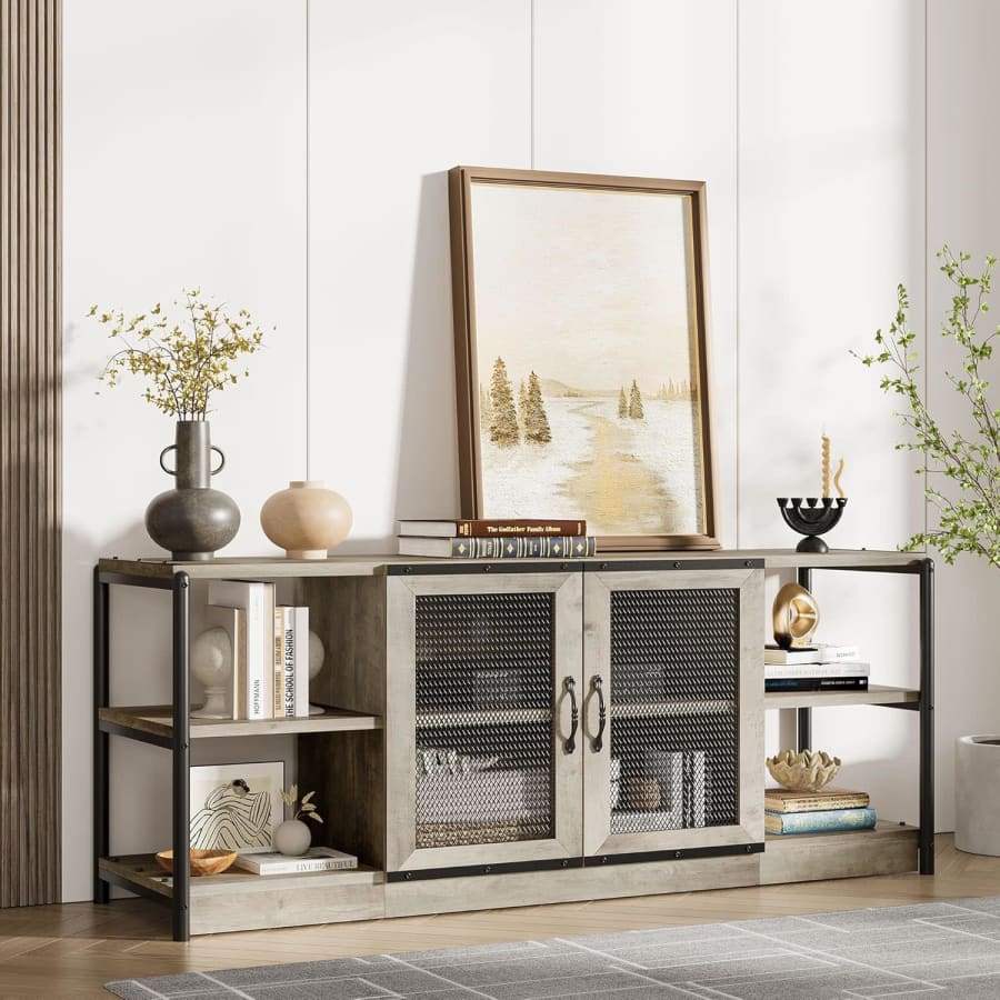 Cabihome 63" Farmhouse TV Stand: $89.99 Cabihome 63" Farmhouse TV Stand: $89.99