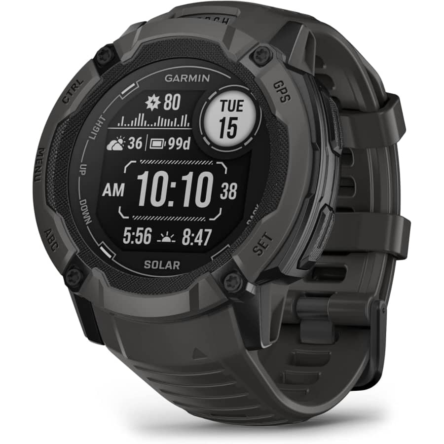 Garmin Instinct 2X Solar Rugged GPS Smartwatch: $306 Garmin Instinct 2X Solar Rugged GPS Smartwatch: $306