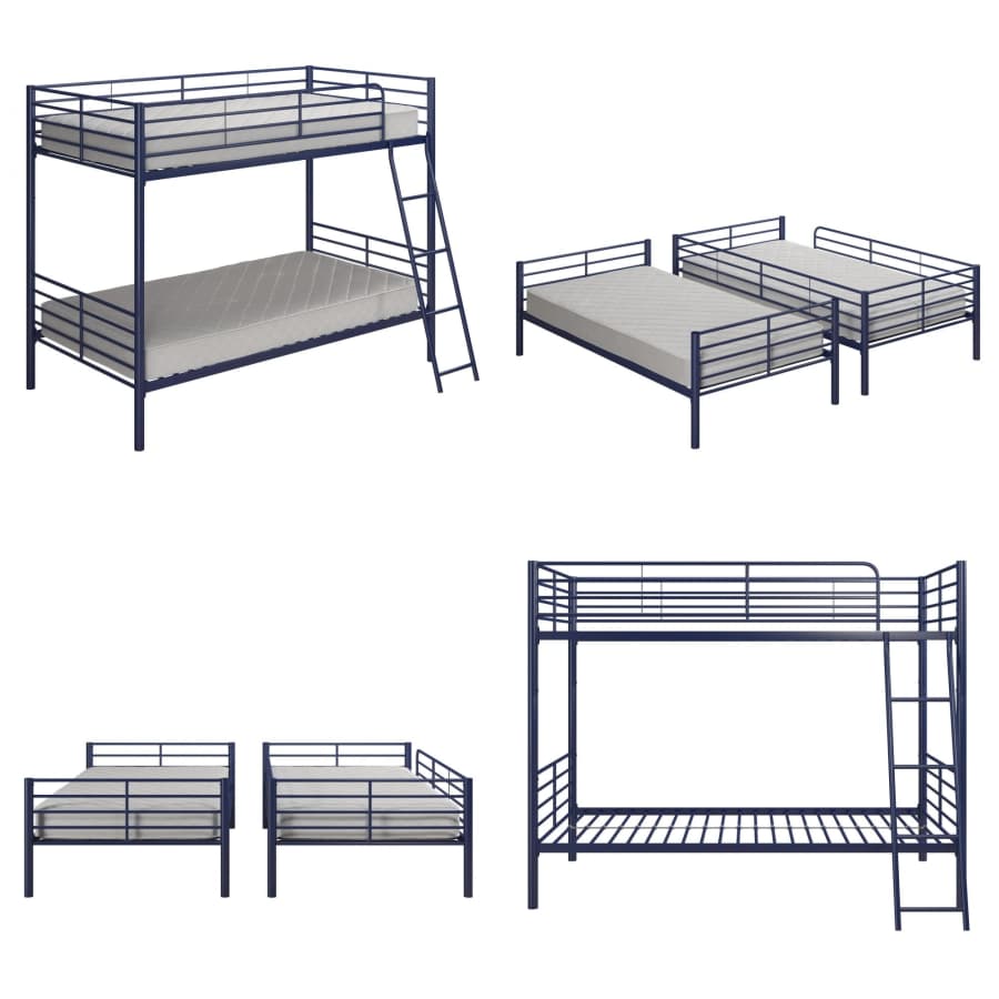 Mainstays Convertible Twin over Twin Bunk Bed: $115