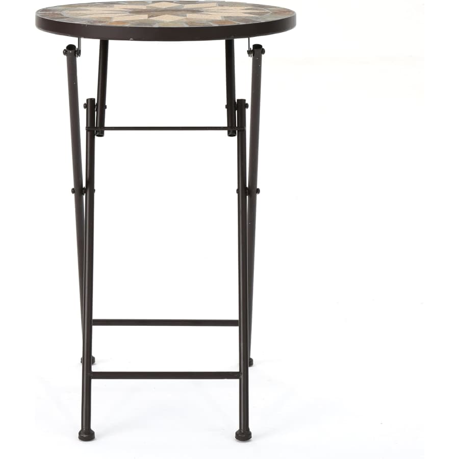 Christopher Knight Home Silvester Outdoor Stone Side Table: $33 Christopher Knight Home Silvester Outdoor Stone Side Table: $33
