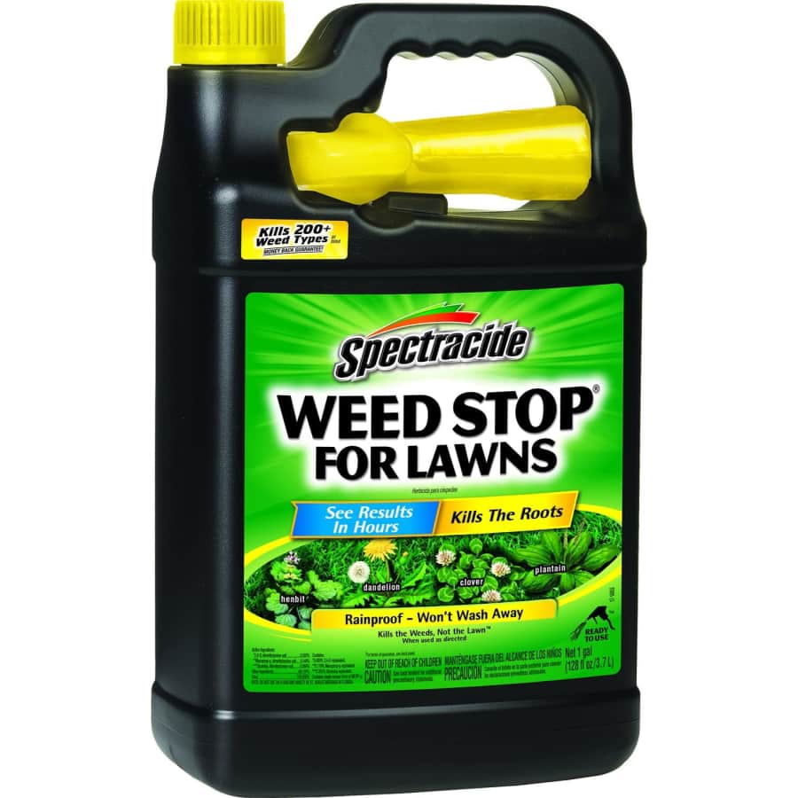Spectracide Weed Stop For Lawns 1-Gallon Jug: $11 Spectracide Weed Stop For Lawns 1-Gallon Jug: $11