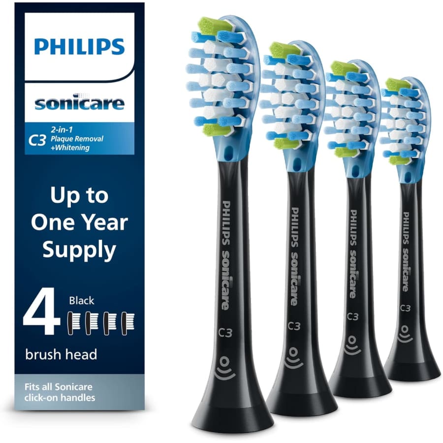 Philips Sonicare Genuine C3 Premium Plaque Control Toothbrush Heads 4-Pack: $25 via Sub. & Save Philips Sonicare Genuine C3 Premium Plaque Control Toothbrush Heads 4-Pack: $25 via Sub. & Save