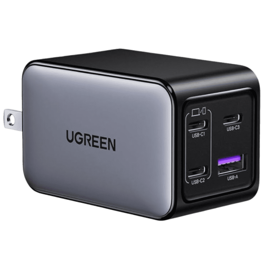 Ugreen Nexode 4-Port 65W GaN USB-C Charger: $24