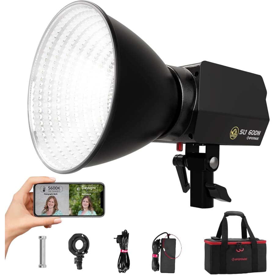 IFootage LED 70W SL1 60DN Video Light: $74.58