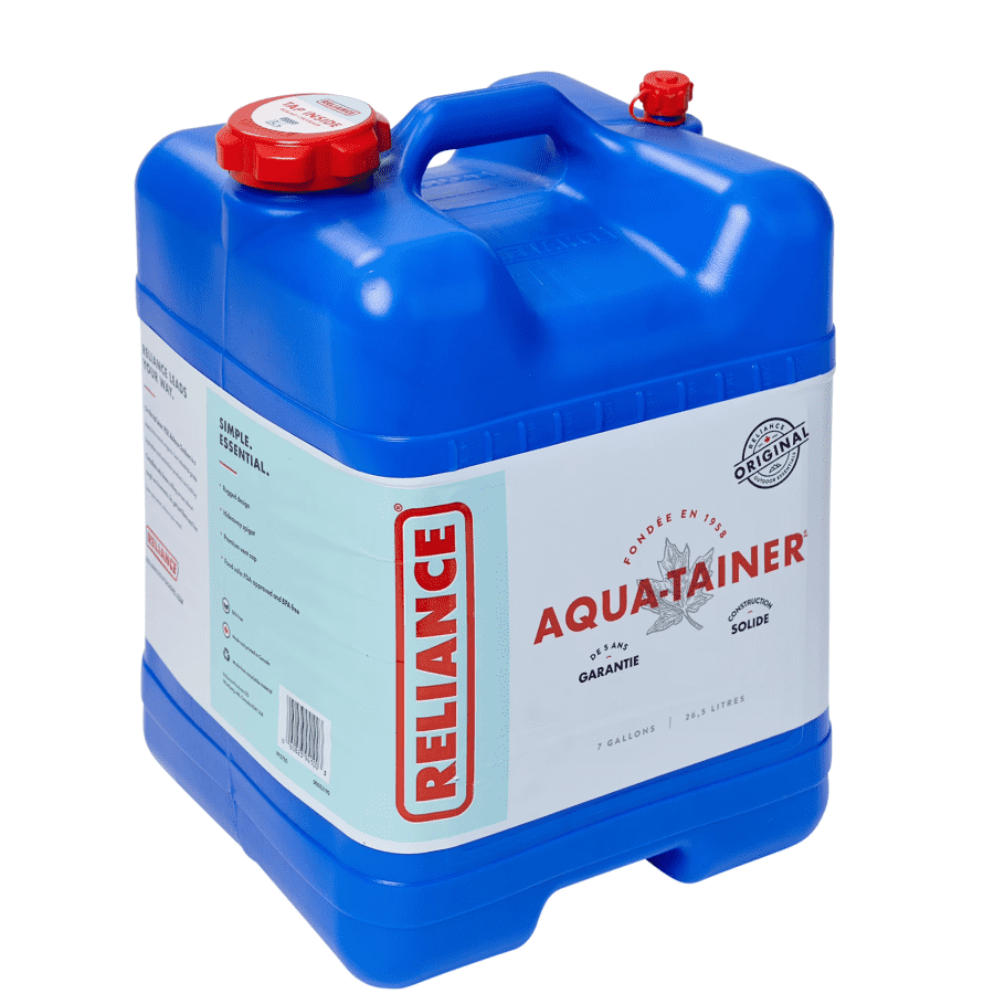 Reliance Aqua-Tainer 7-Gallon Water Container: $14.97 Reliance Aqua-Tainer 7-Gallon Water Container: $14.97