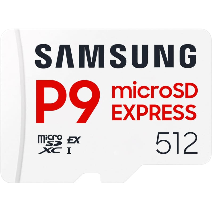 Samsung P9 Express 512GB microSD Card: $74.98