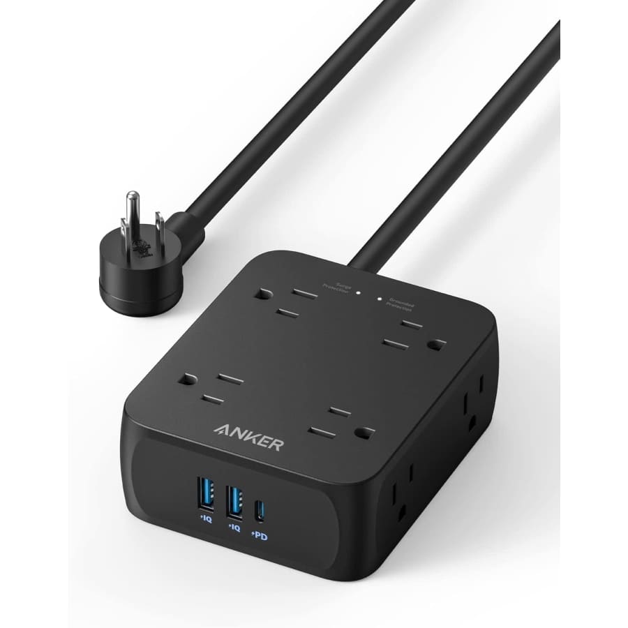 Anker 8-Outlet Power Strip: $20 Anker 8-Outlet Power Strip: $20