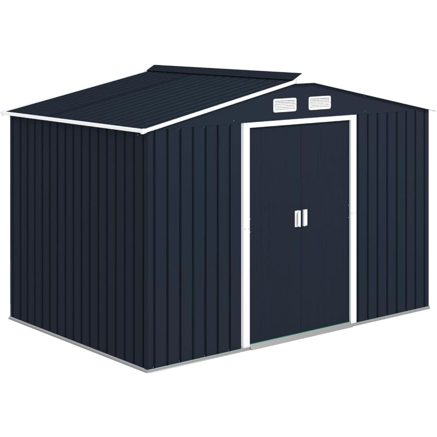 Outsunny 9x6-Foot Outdoor Storage Shed: $307