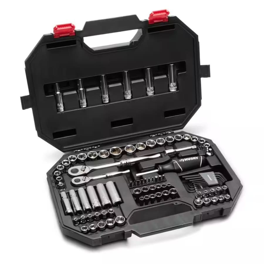 Husky 94-Piece Mechanics Tool Set: $50