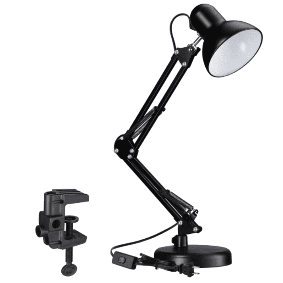 Torchstar Metal Desk Lamp with Clamp: $16 Torchstar Metal Desk Lamp with Clamp: $16