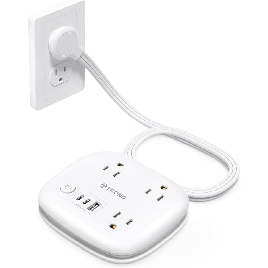 TROND Flat Plug 2.6-Foot Extension Cord: $12.74