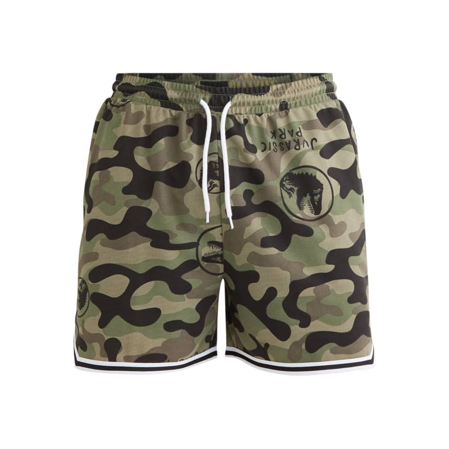 Jurassic Park Men's Graphic Mesh Shorts: from $6