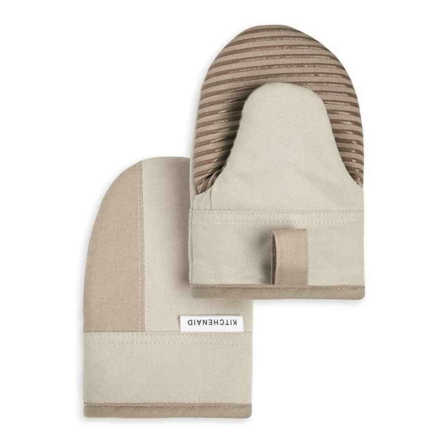 KitchenAid Beacon Non-Slip Mini Oven Mitt Set: $13
