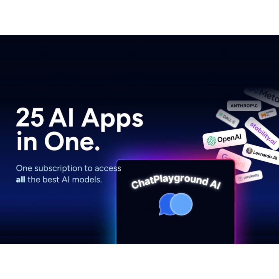 ChatPlayground AI Unlimited Plan Lifetime Subscription: $90 ChatPlayground AI Unlimited Plan Lifetime Subscription: $90