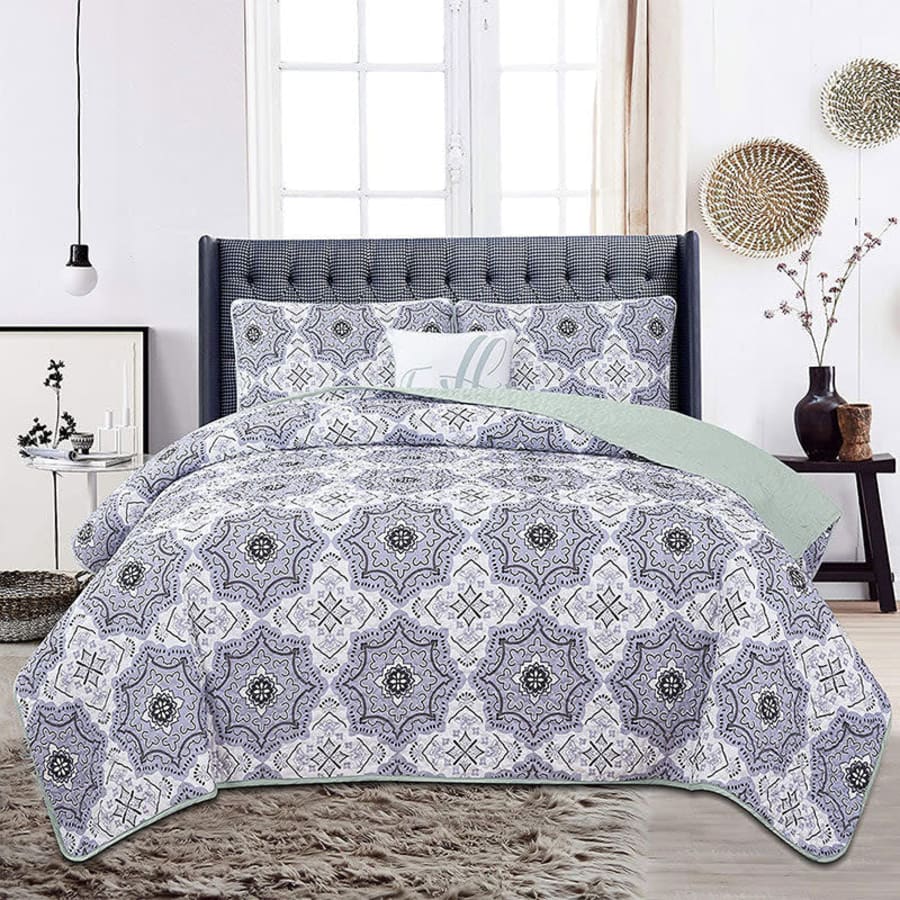 Lux Decor Collection 4-Piece Reversible Quilt Set: From $18