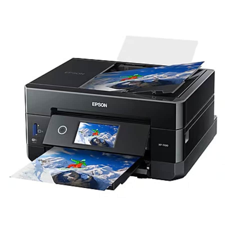 Epson Expression Premium XP-7100 Wireless Color All-in-One Inkjet Printer: $150