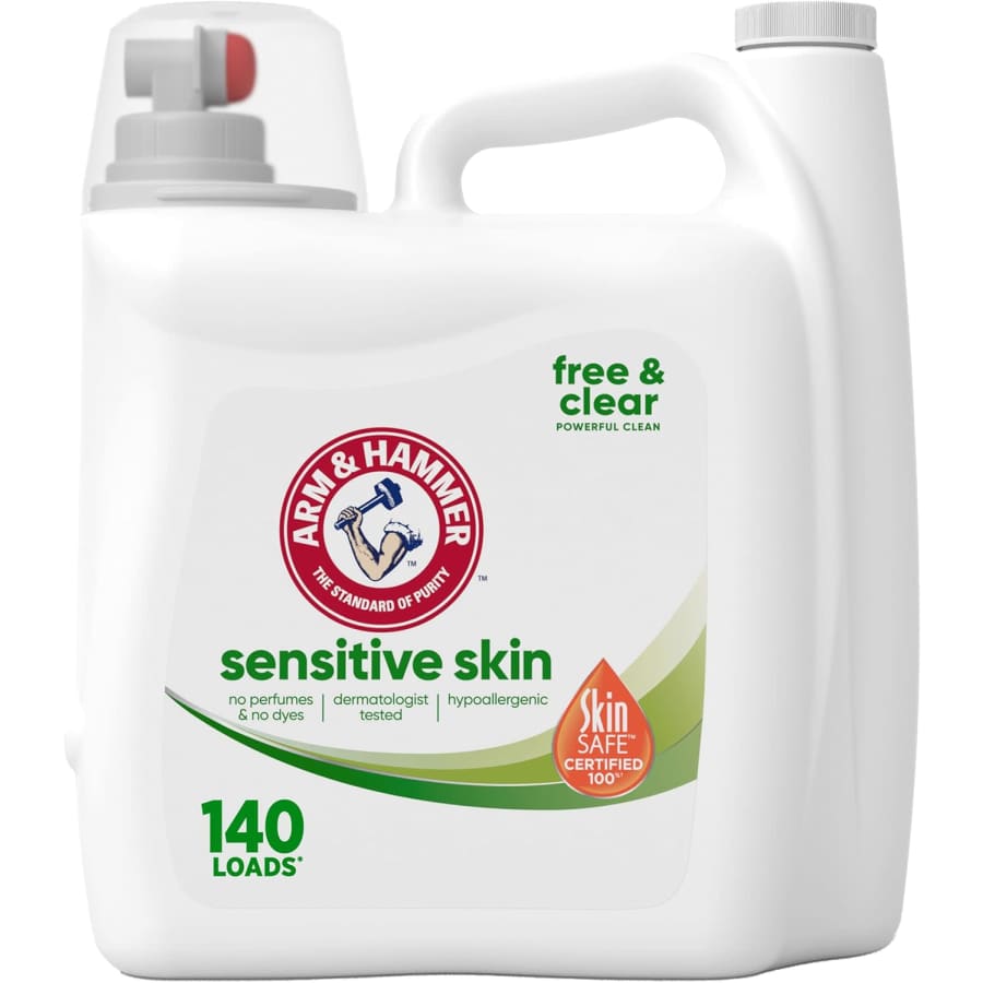 Arm & Hammer Sensitive Skin Free & Clear 140-oz. Liquid Laundry Detergent: $9.58 via Sub & Save
